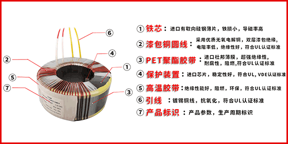 環(huán)形變壓器_R型變壓器生產(chǎn)廠(chǎng)家-惠州市君凌電子科技有限公司